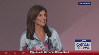 Nikki Haley Full Remarks at 2024 GOP Convention