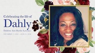 Dahly Martin-Lovelace Memorial Service