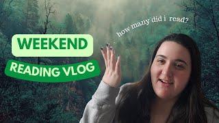 weekend reading vlog!! || how many books did i finish in 48 hours?