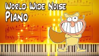 World Wide Noise Piano Arrangement - Pizza Tower