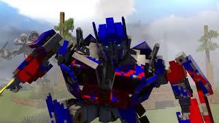 Transformers 2: Forest Battle Minecraft Animation