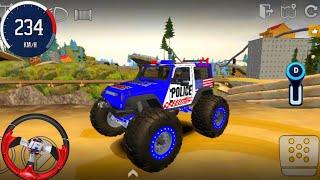 Offroad Outlaws Off-road Police Monster Truck Multiplayer Mud Racing Android Driving Gameplay