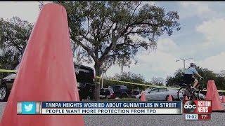 A Tampa Heights neighborhood wants to help reduce crime in their community after another shooting