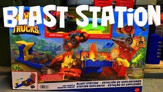 Hot Wheels Monster Trucks Blast Station!