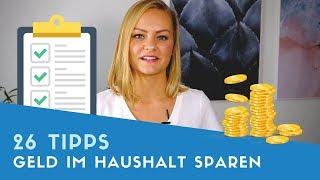 ▶ 26 richtig gute Tipps: Geld sparen im Haushalt