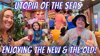 Utopia Of The Seas! A Full Day Of Fun! You Will Not Run Out Of Things To Do! Including Aqua 80s Too!