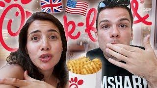 BRITS Try CHICK-FIL-A for the FIRST TIME! 