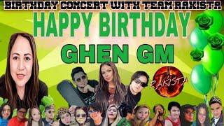 Ghen GM Birthday Concert with Team Rakista