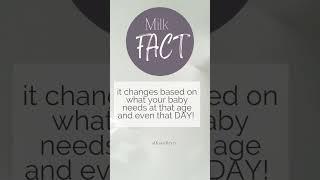 Your milk changes everyday.  Are you surprised ? Comment #pumpingmama #parenting #lactation