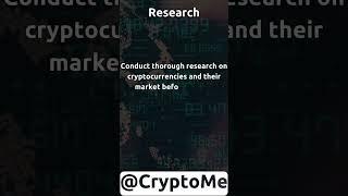 "Mastering the Art of Wise Investing: Essential Tips for Success with CryptoMe! #SHORTS #CRYPTO