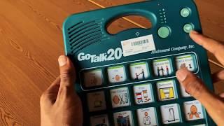 GoTalk 20+ - Assistive Device Video Demonstration