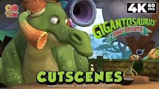 Gigantosaurus: Dino Sports - ALL CUTSCENES (PC 4K60)