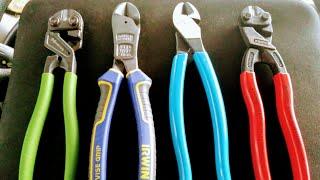 Who Makes the BEST 8" Diagonal Cutting Pliers?:  Irwin ( NWS ) vs. Channellock cutting test