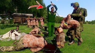 Brutal Ambush! 80 Ukrainian Soldiers Tortured by 3 Drunken Russian Generals! saved by Sniper -ARMA3