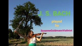 J.S.Bach Partita in E Dur BWV 1006, Susanne Goldmann Violine, "Loure-Gigue", Baroque Music