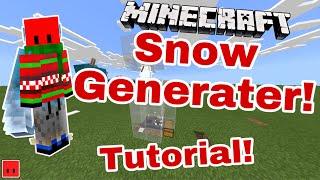 Minecraft: Snow Generator Tutorial.