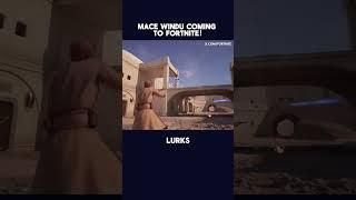 Mace Windu is coming to Fortnite! Earn a Purple Lightsaber and unlock Force Pull