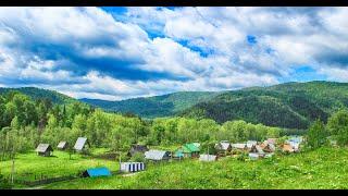 Башкирия. Один день из жизни в башкирской деревне .