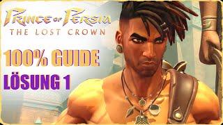 The Lost Crown Komplettlösung Deutsch 1 Menolias Wald 100% Platin Guide Prince of Persia Lösung