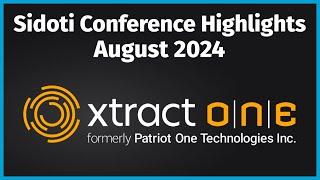 Xtract One Technologies Sidoti Micro Cap Conference Highlights