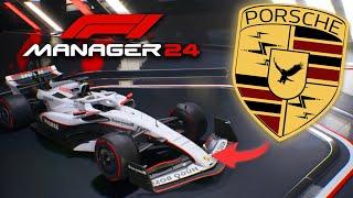 F1 Manager 24 Logo Tutorial - Porsche