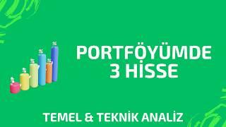 PORTFÖYÜMDEKİ 3 HİSSE (Orta Vade Tarama Listesi)