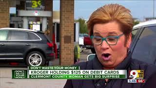 Kroger gas pumps put $125 hold on debit card