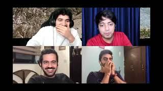 Samay Raina, Rahul Dua, Aakash Gupta and Nishant Suri funny discussion on Sun 