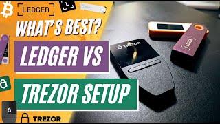 Ledger vs. Trezor Setup Comparison 2024 - What's The Best Wallet?