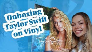 Unboxing Taylor Swift Debut Album on Vinyl