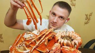 Мукбанг/Морепродукты /Краб/Креветки/Mukbang/Seafood #mukbang #краб #креветки#мукбанг#먹방