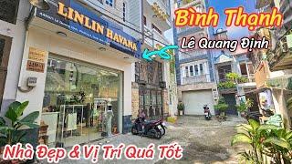 Bình Thạnh | Nhà Chỉ Cách Mặt Tiền 1 Căn | Hẻm Siêu Rộng | 3 Lầu Mới Đẹp Kinh Doanh Tốt