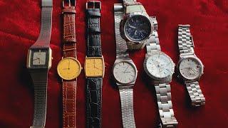 Original golden Rado vs golden SEIKO ultra slim.