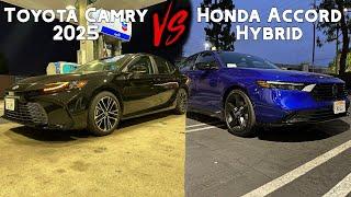2025 Toyota Camry Vs. Honda Accord Hybrid -- Which Should You Buy?