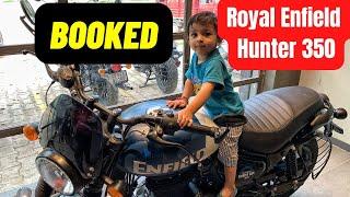 Finally booked HUNTER 350 || Royal Enfield Hunter || The Wing Rider