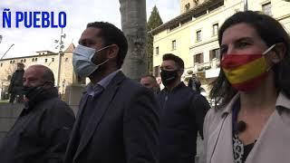 Monasterio planta cara al separatismo y la extrema izquierda en Ripoll Gerona