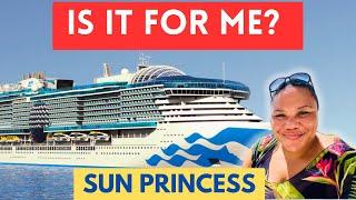 Boarding SUN PRINCESS! Princess Cruises NEW 1 BILLION dollar cruise ship!