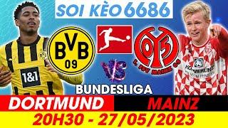 Soi kèo bóng đá hôm nay ngày 27/5 Dormund vs Mainz05 , Giành lấy ngôi vương