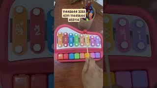 Do You Know The Muffin Man Xylophone Tutorial #xylophone #music #nurseryrhymes