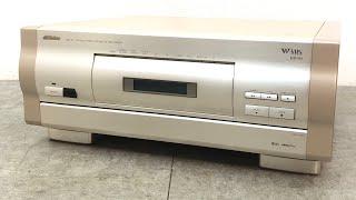 □Victor ビクター VHSビデオデッキ HR-W1 ハイビジョン ビデオカセットレコーダー S-VHS オーディオ機器 本体のみ ジャンク □23090304