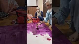 Arabic Calligraphy Painting Tutorial ‍️ #shorts