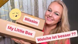 Sommerboxen ️ im Vergleich - welche ist besser? Blissimbox oder My Little Box? | Unboxing