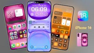 New  iphone 16 theme for MiUI/HyperOS | iOS 18 Features & Control Centre | Best iphone themes