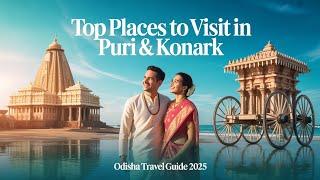 Top Places to Visit in Puri & Konark | Odisha Travel Guide 2025