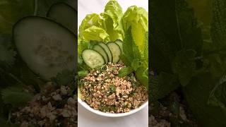 Laarb Gai (Thai Chicken Salad)Recipe in the Description #shorts