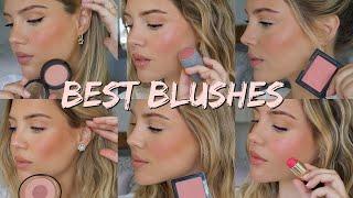 TOP 8 BLUSHES | Try On/Swatches | Elanna Pecherle 2020