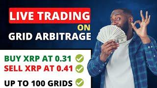 Make $1000 Per Month Using This Crypto Arbitrage Grid Bot ( buy low & sell high )