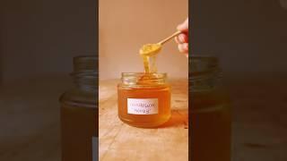 This dandelion honey is absolutely delightful!  #foraging #foragedfood