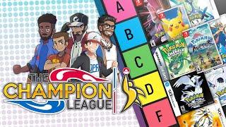 The Ultimate Main Series Pokémon Game Tier List | Pokémon Champion League Podcast #12