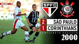 São Paulo 2x1 Corinthians - 2000 - A SEMI TINHA UM FAVORITO, MAS EM CAMPO, QUEM SOBROU FOI O SPFC!